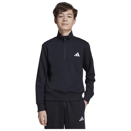Adidas Παιδικό φούτερ Essentials Small Logo French Terry Half-Zip Sweatshirt